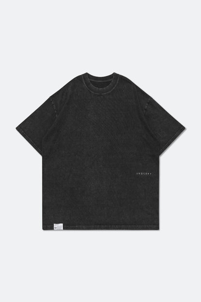GROCERY SMALL LOGO WASHED TEE/ CHARCOAL