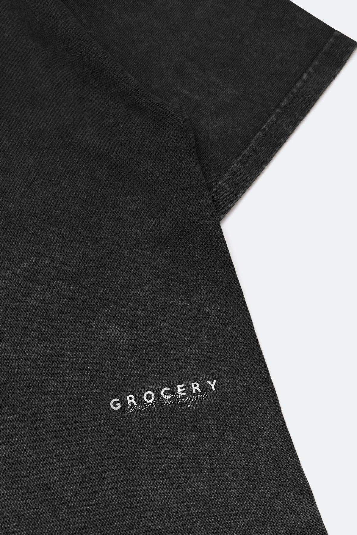 GROCERY SMALL LOGO WASHED TEE/ CHARCOAL