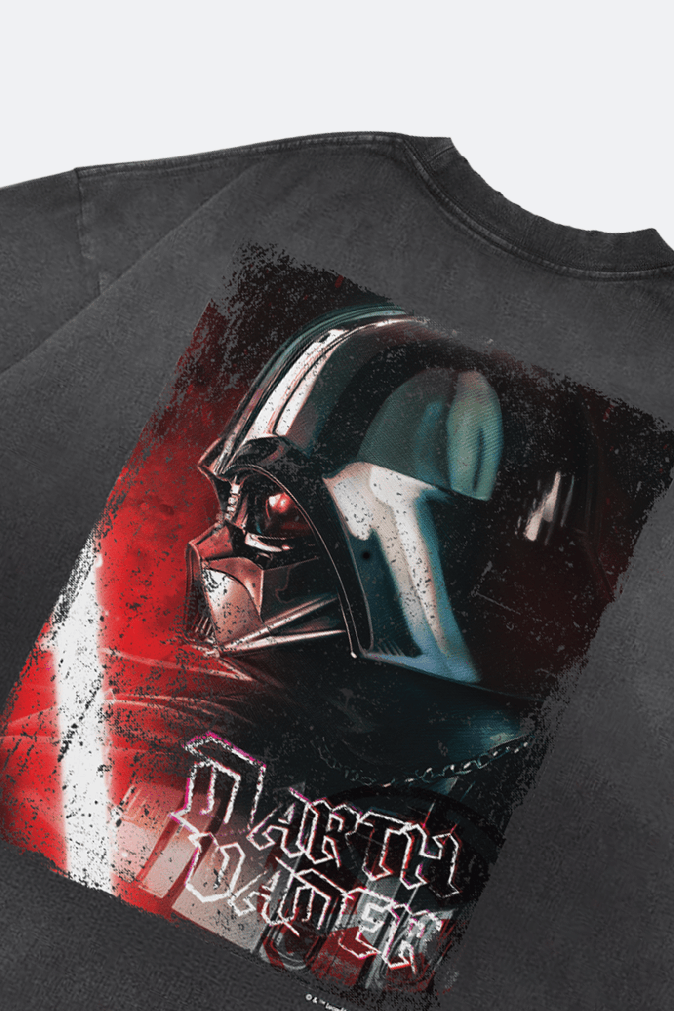 STAR WARS x HOT TOYS x GROCERY WASHED DARTH VADER GRAPHIC TEE/ BLACK - GROGROCERY
