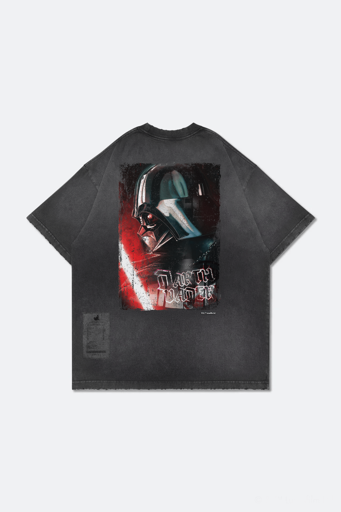 STAR WARS x HOT TOYS x GROCERY WASHED DARTH VADER GRAPHIC TEE/ BLACK - GROGROCERY