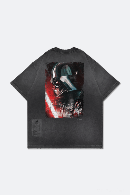 STAR WARS x HOT TOYS x GROCERY WASHED DARTH VADER GRAPHIC TEE/ BLACK - GROGROCERY