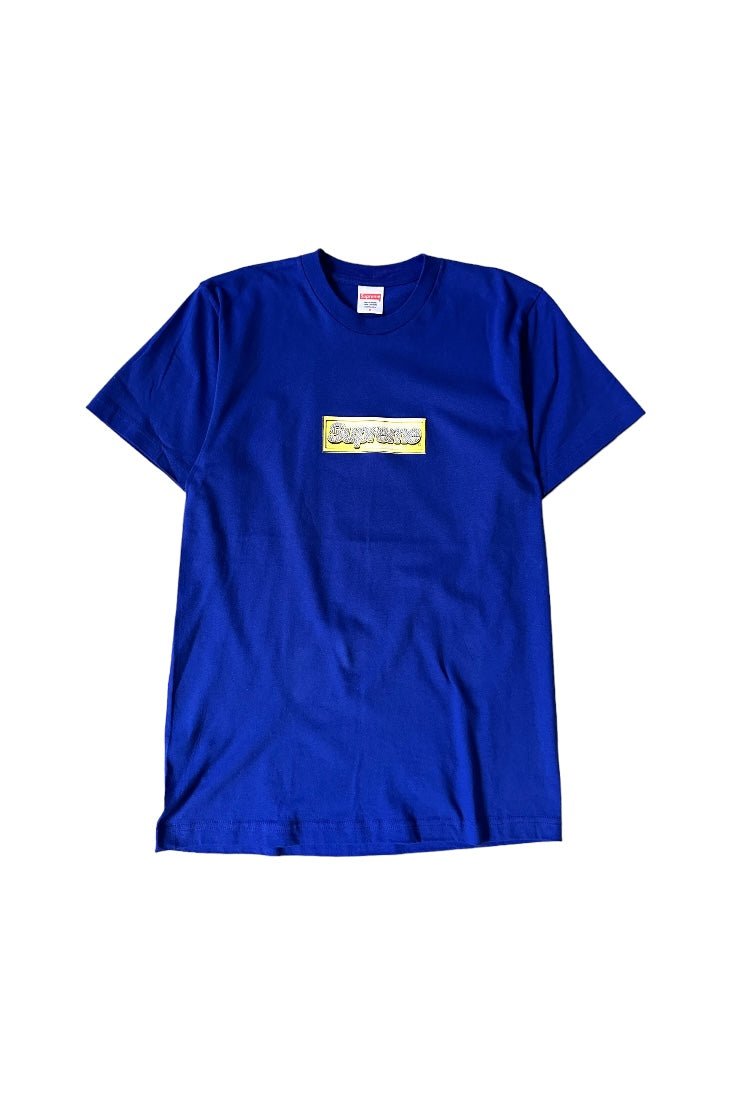 Supreme bling tee fashion navy