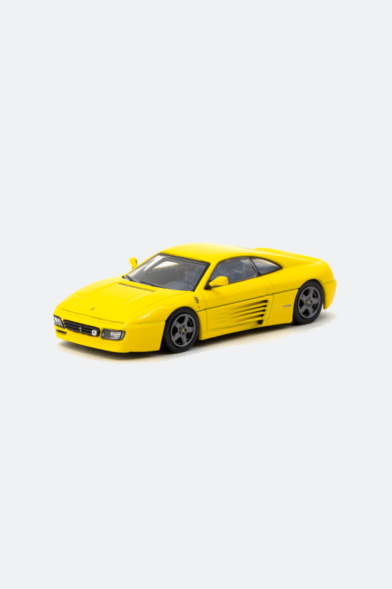 TARMAC WORKS 1/64 FERRARI 348 CHALLENGE YELLOW - ROAD64 - GROGROCERY
