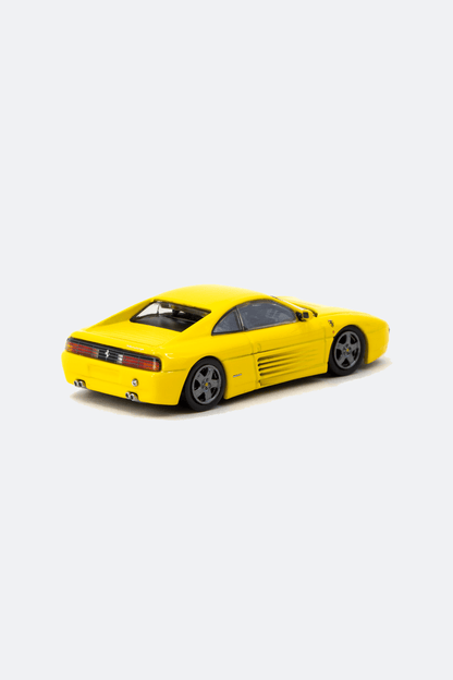 TARMAC WORKS 1/64 FERRARI 348 CHALLENGE YELLOW - ROAD64 - GROGROCERY