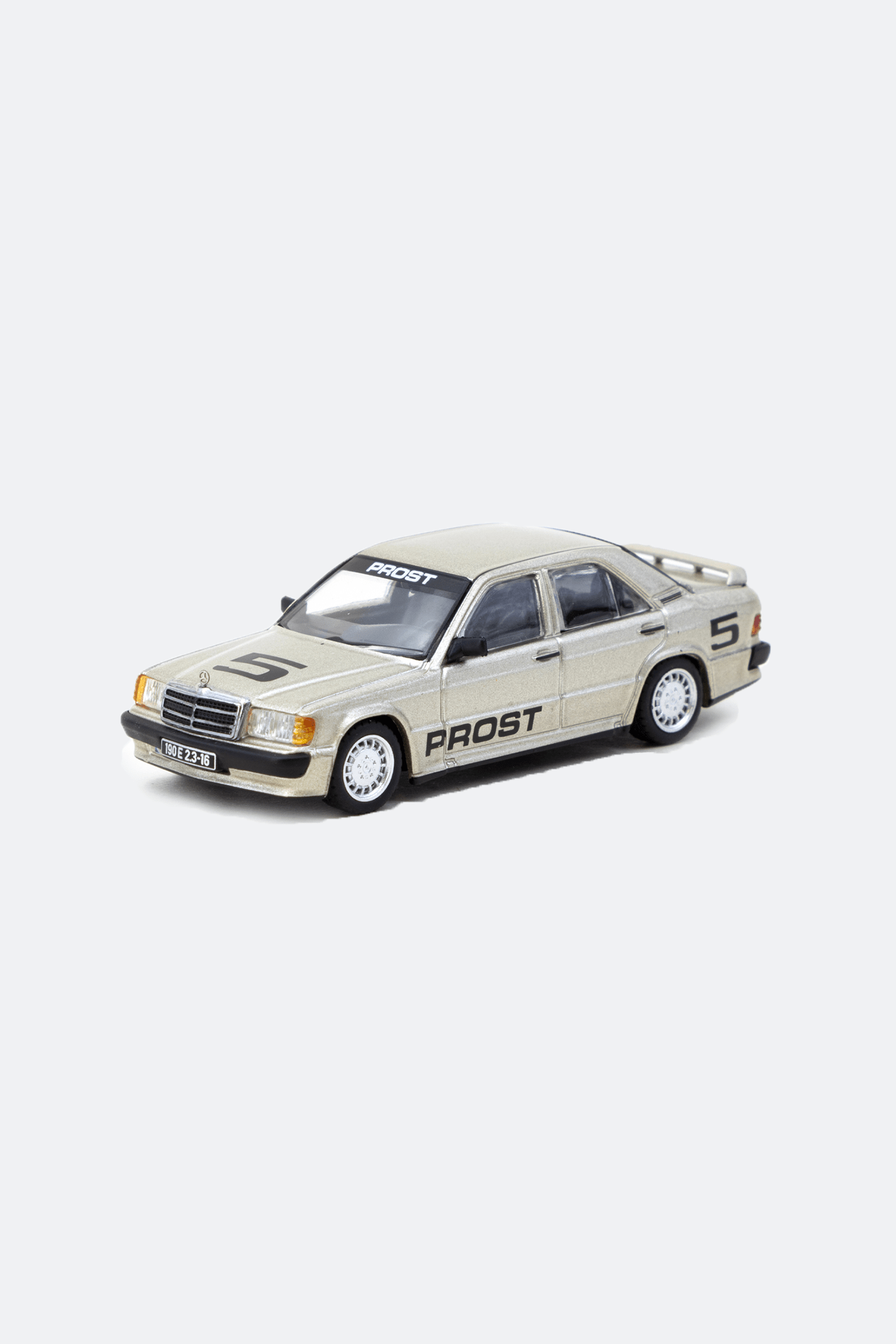 TARMAC WORKS 1/64 MERCEDES - BENZ 190 E 2.3 - 16 RACE OF CHAMPION 1984 ALAIN PROST 5 - GLOBAL64 - GROGROCERY