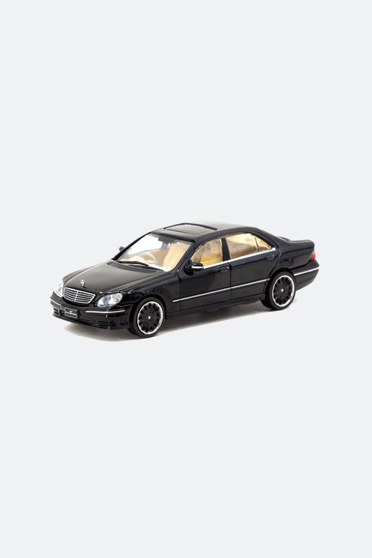TARMAC WORKS 1/64 MERCEDES - BENZ S - CLASS WALD BLACK - GLOBAL64 - GROGROCERY