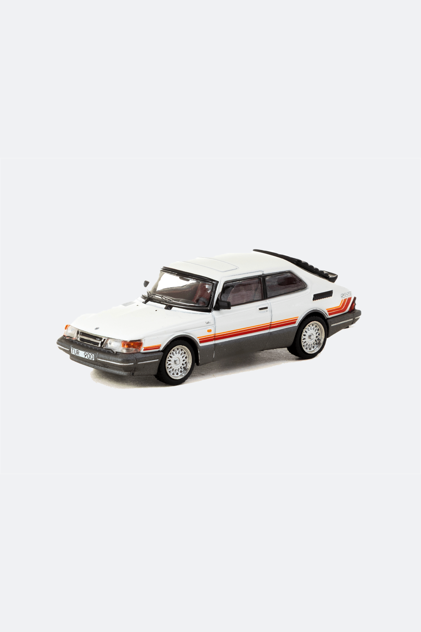 TARMAC WORKS 1/64 SAAB 900 TURBO WHITE - GLOBAL64 - GROGROCERY