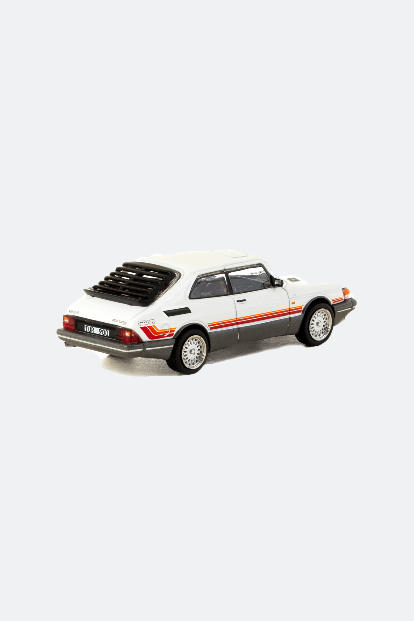 TARMAC WORKS 1/64 SAAB 900 TURBO WHITE - GLOBAL64 - GROGROCERY