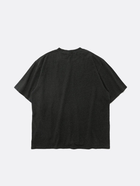 THEGREATMISTAKE. REVERSIBLE POCKET T - SHIRT/ VINTAGE BLACK - GROGROCERY