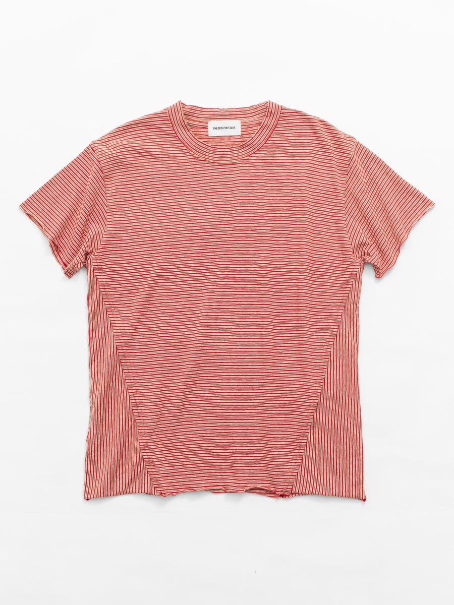 THEGREATMISTAKE. STRIPE VINTAGE TEE - GROGROCERY