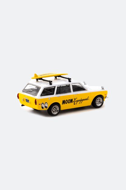 TRAMAC WORKS 1/64 DATSUN BLUEBIRD 510 WAGON MOON EQUIPPED - GLOBAL64 - GROGROCERY