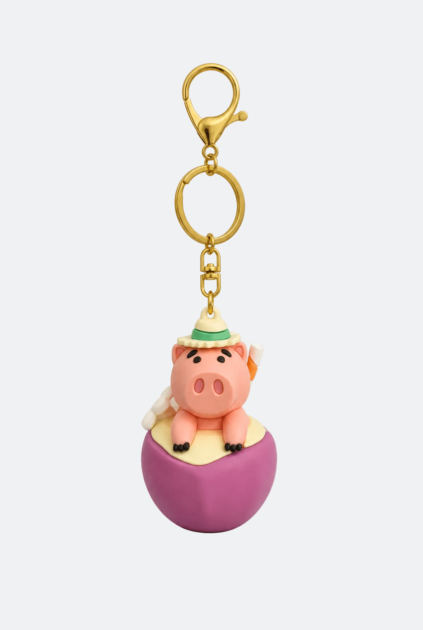 UNBOX INDUSTRIES | MAKEITLOUD | TOY STORY HAM KEYCHAIN/ PINK - GROGROCERY