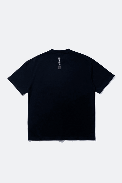 URDU X NEEDLESS DONALD DUCK「醒獅疊羅漢」TEE/ BLACK - GROGROCERY