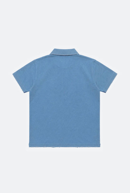 WARM WINTER DAYS BABY POLO/ PONY BLUE - GROGROCERY