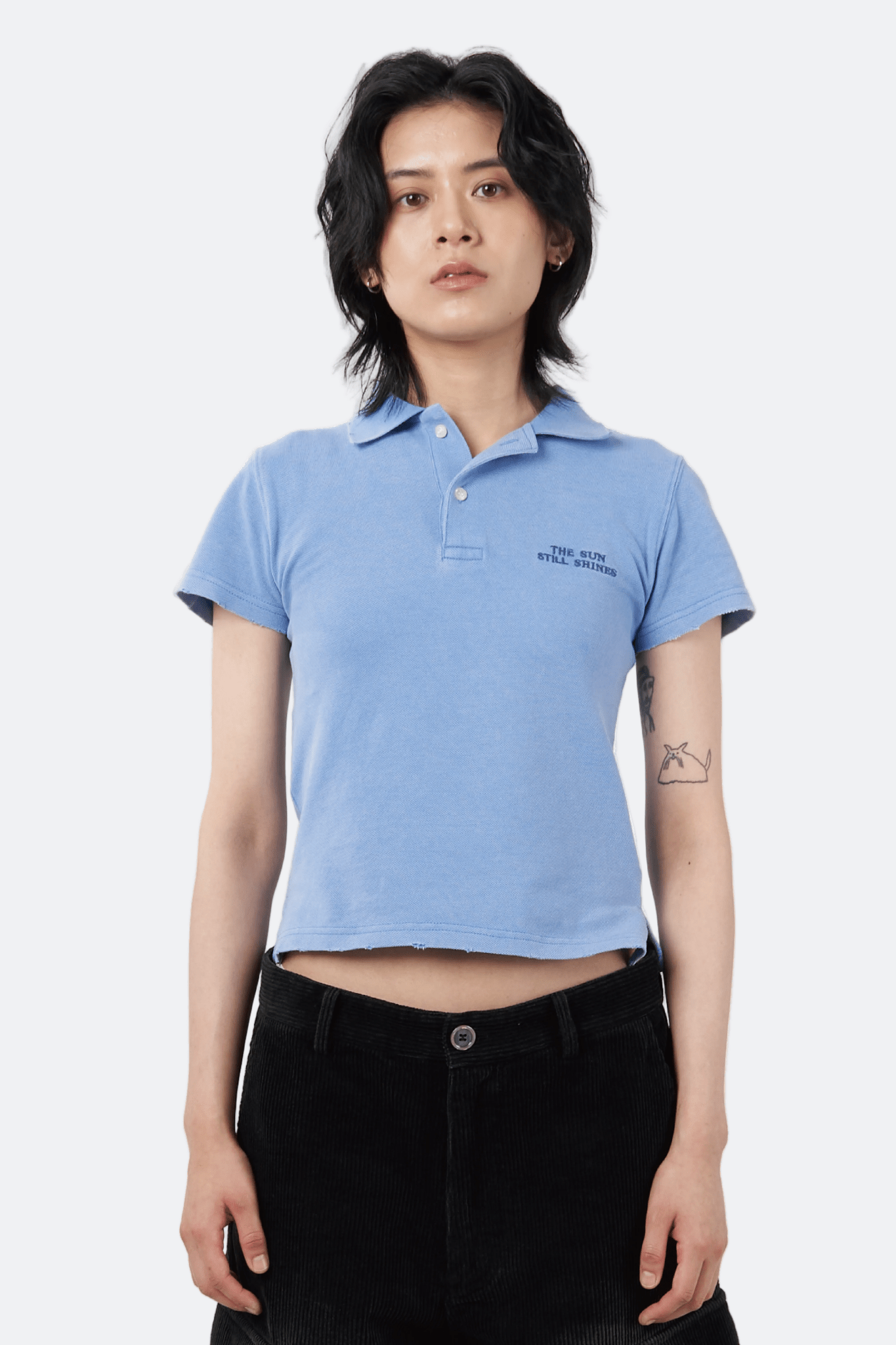 WARM WINTER DAYS BABY POLO/ PONY BLUE - GROGROCERY