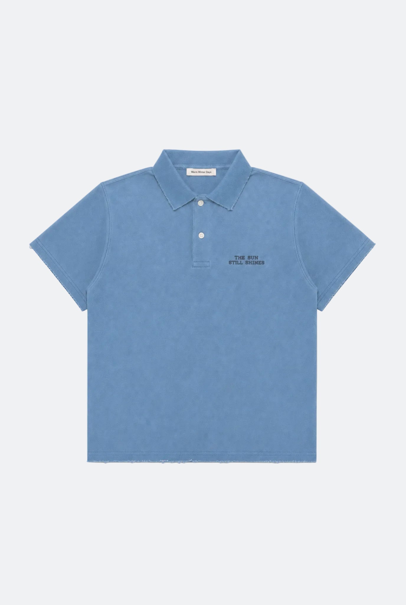 WARM WINTER DAYS BABY POLO/ PONY BLUE - GROGROCERY