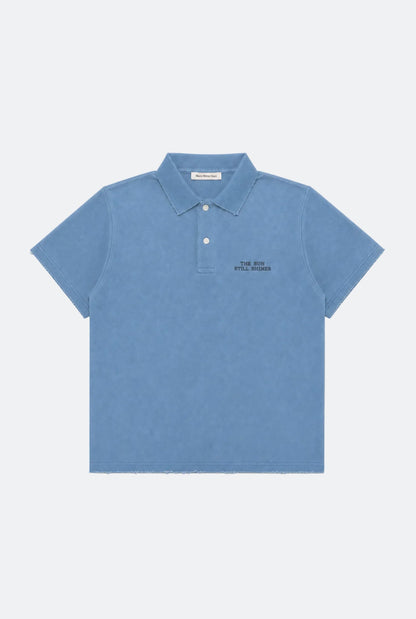 WARM WINTER DAYS BABY POLO/ PONY BLUE - GROGROCERY
