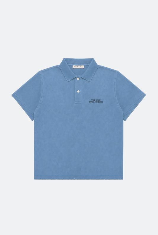 WARM WINTER DAYS BABY POLO/ PONY BLUE - GROGROCERY