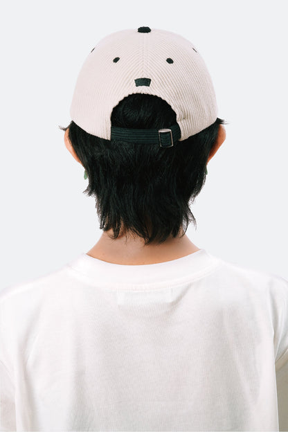 WARM WINTER DAYS CORDUROY CAP/ BLACK - GROGROCERY