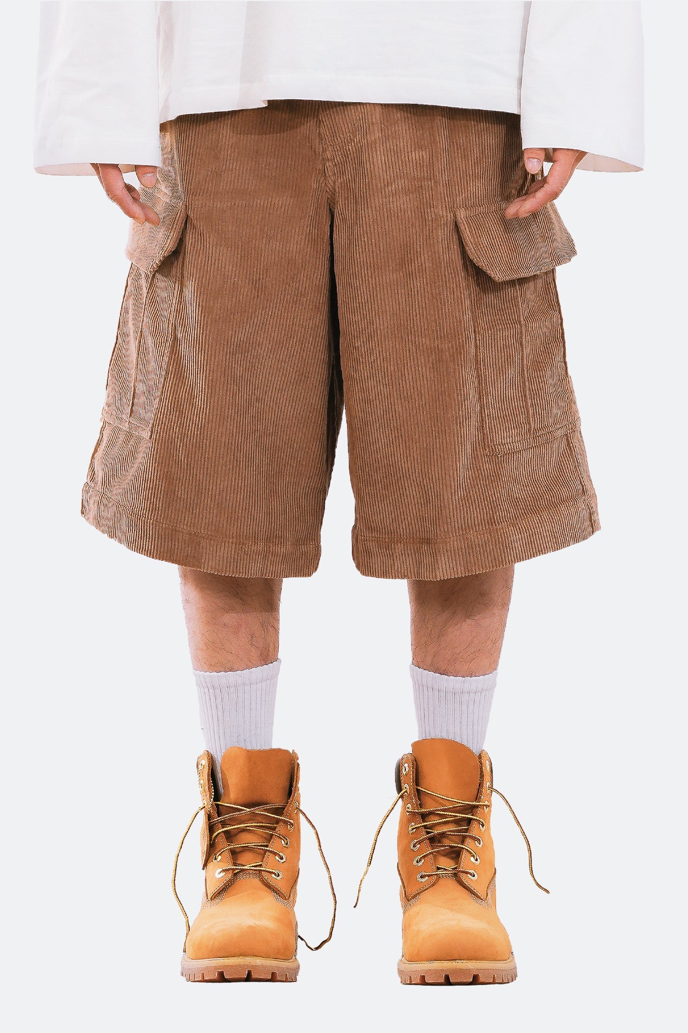 WARM WINTER DAYS CORDUROY SHORTS/ CEDAR - GROGROCERY
