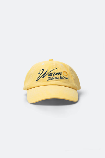 WARM WINTER DAYS LOGO CAP/ SUNFLOWER - GROGROCERY