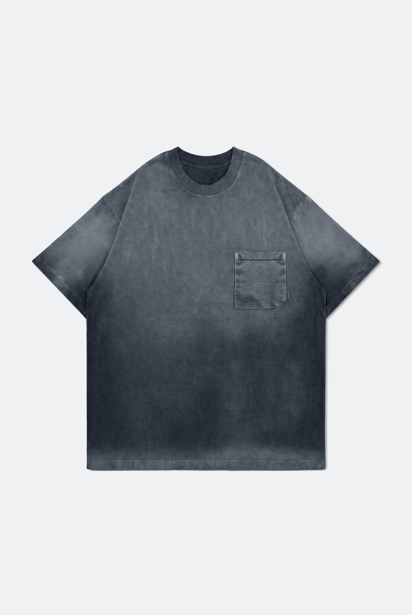 GROCERY WASHED POCKET INVOICE BOXY TEE/ SUN FADE NAVY