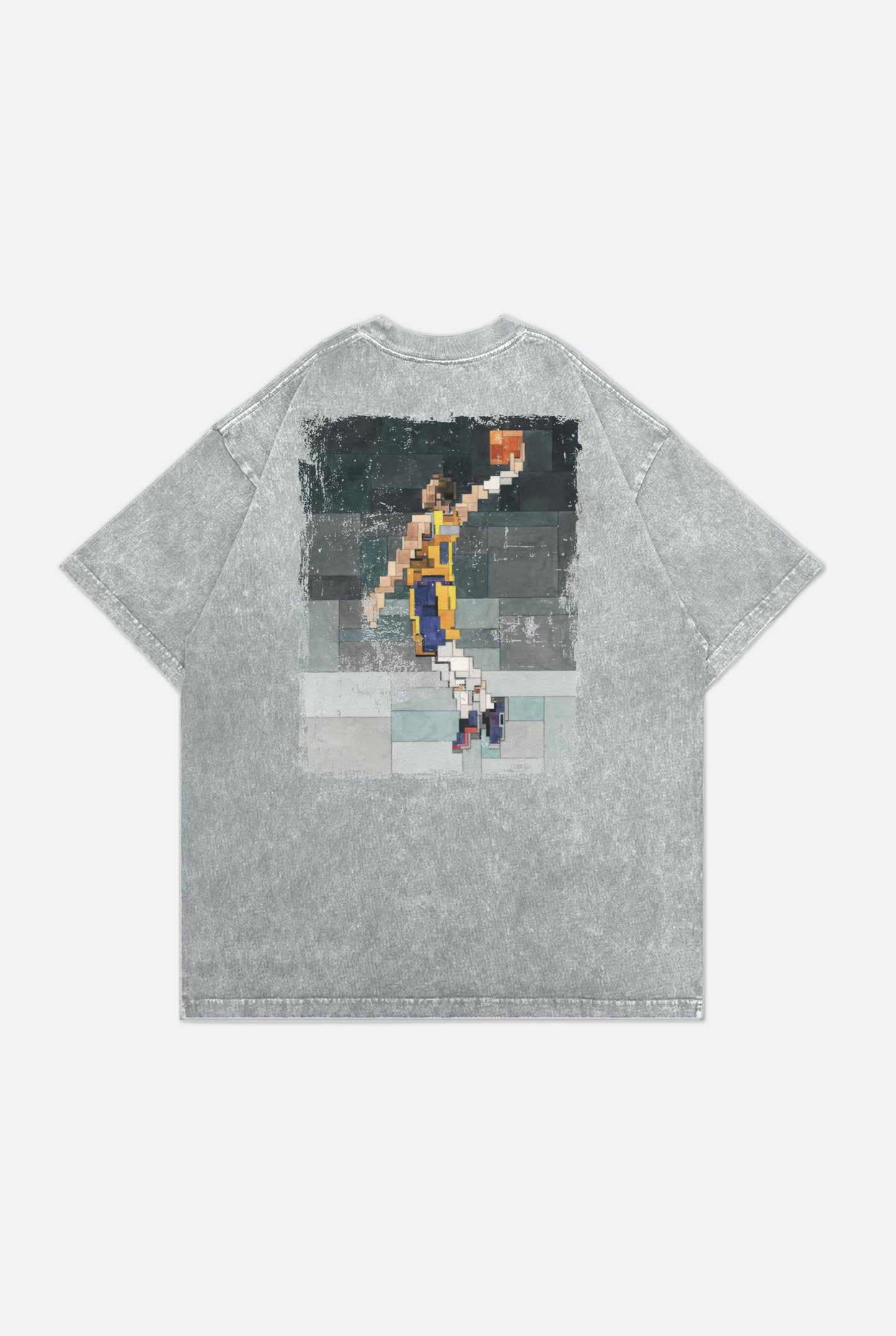 GROCERY LUKA MAGIC WASHED TEE BY ADAM LISTER/ GREY