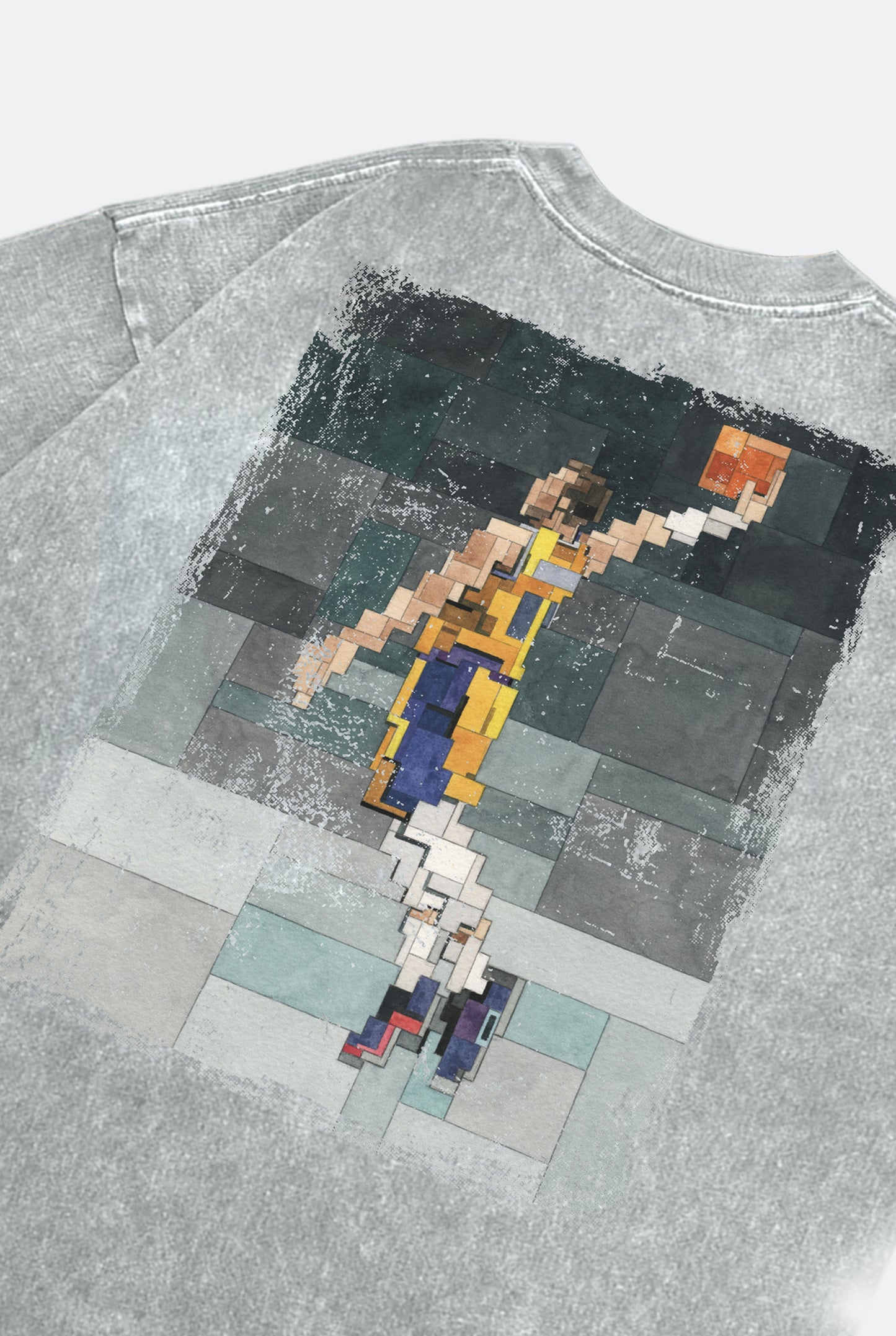 GROCERY LUKA MAGIC WASHED TEE BY ADAM LISTER/ GREY