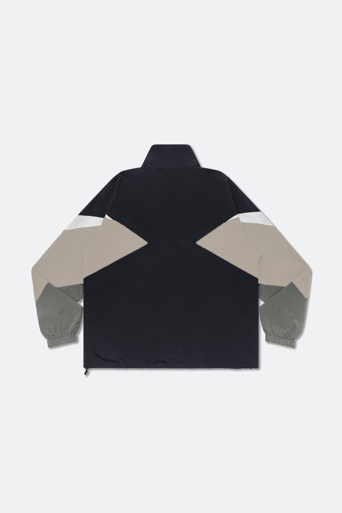GROCERY NYLON PANEL HALF ZIP WINDBREAKER/ SAND