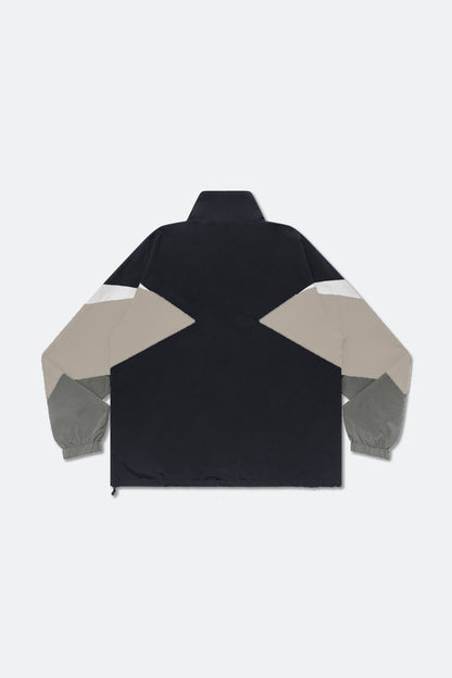 GROCERY NYLON PANEL HALF ZIP WINDBREAKER/ SAND