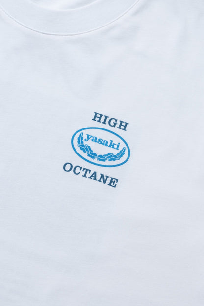 Yasaki High Octane Tee/ White - GROGROCERY