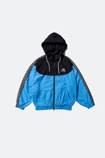 Yasaki Stripe Track Jacket/ Royal Blue - GROGROCERY