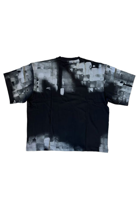 A Cold Wall Black Brush Stroke Tee - GROGROCERY