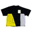 A Cold Wall Black Contrast Panel T-Shirt - GROGROCERY