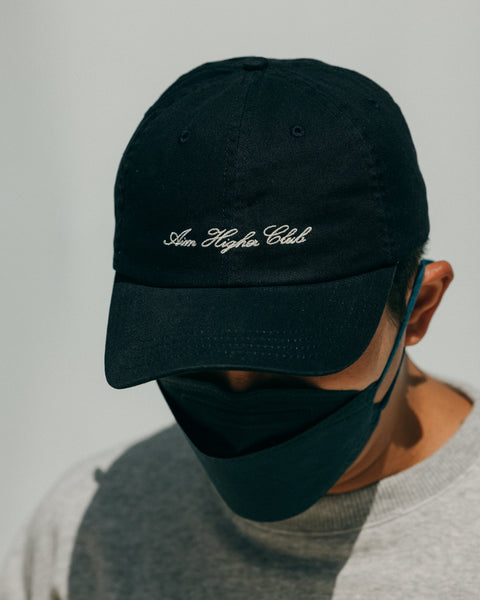 Aim Higher Club Light washed Cap/ Navy - GROGROCERY