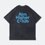 Aim Higher Club x Blue Bottle Logo Tee/ Washed Dark Grey - GROGROCERY