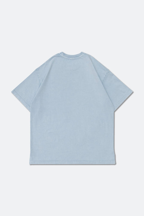 Aim Higher Club X Cecilia Yeung Better Self Washed Tee/ Light Baby Blue - GROGROCERY