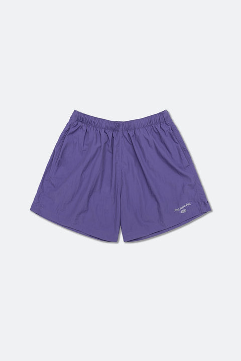 Aim Higher Club X Chun Chai Just Have Fun Nylon Shorts/ Purple - GROGROCERY