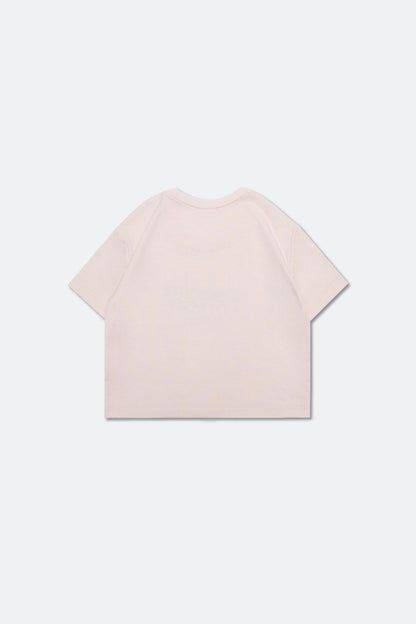 ChuChu Logo Cropped Tee/ Pink - GROGROCERY