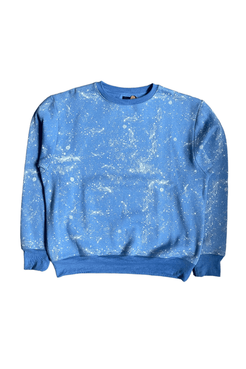 Clot Blue Stars Allover Sweatshirt - GROGROCERY