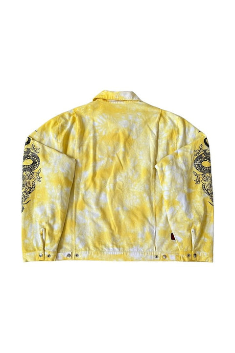 Dickies X CLOT Dragon Embroidery Zip-Up Jacket - GROGROCERY