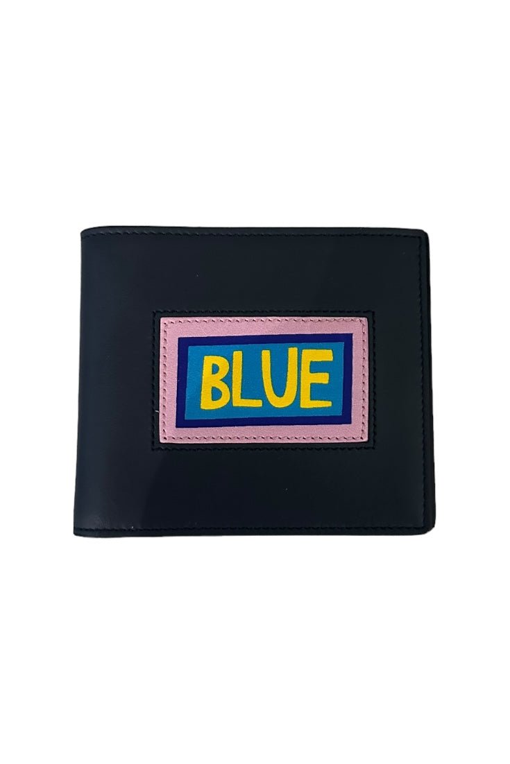 Fendi blue wallet best sale