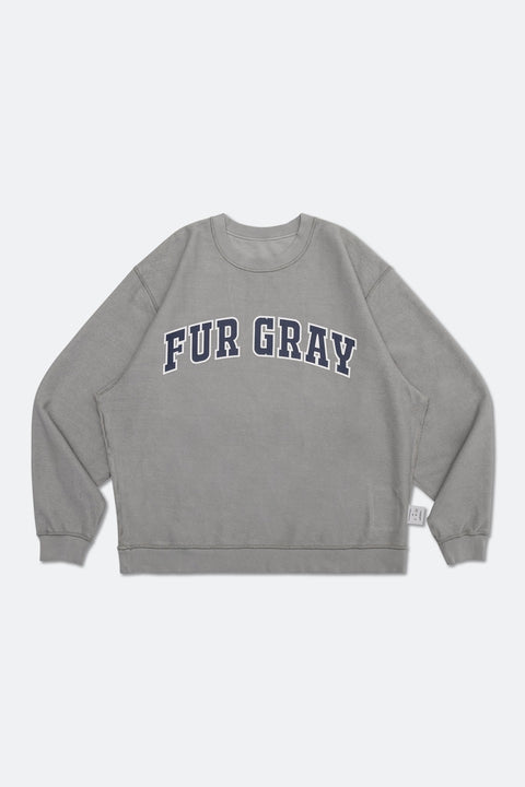 Fur Gray Studios The Reversible Disappearing Cat Hair Sweater/ GREY - GROGROCERY