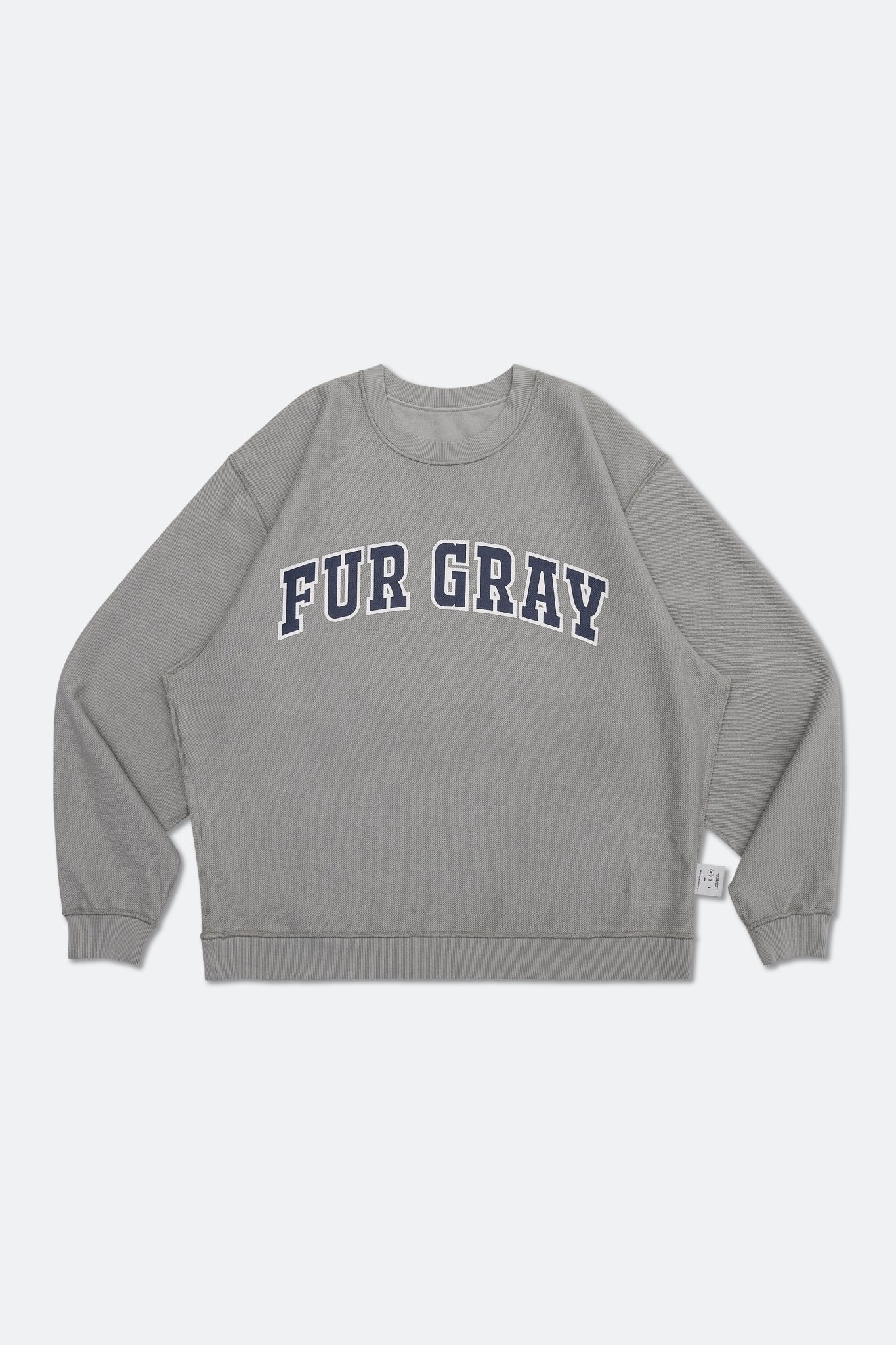 Fur Gray Studios The Reversible Disappearing Cat Hair Sweater/ GREY - GROGROCERY