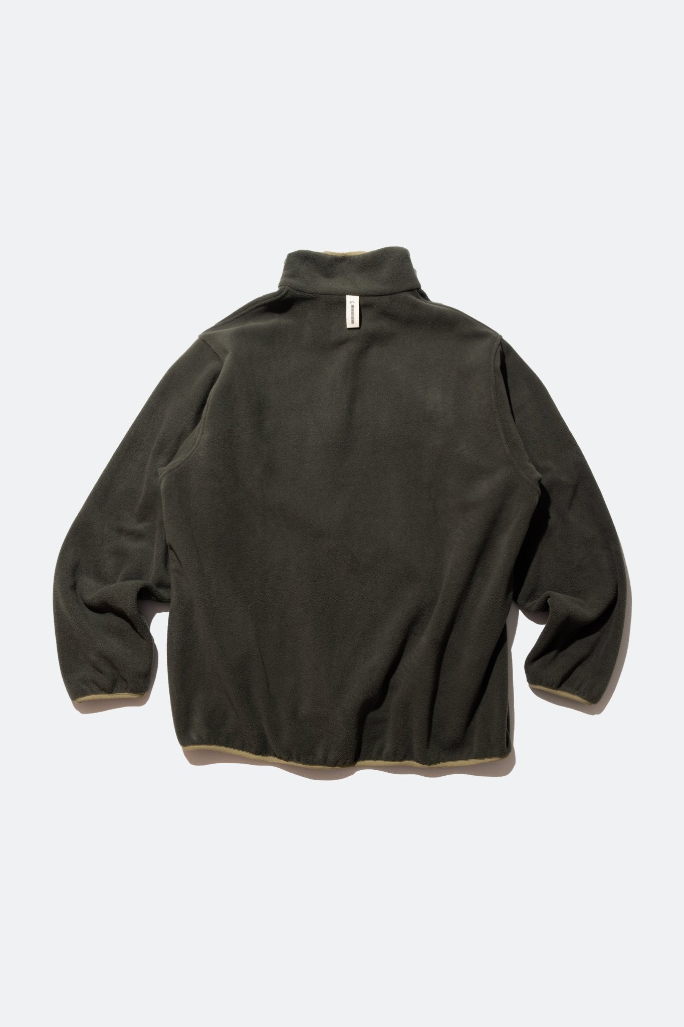 gro. By RC FLEECE BUTTON UP PULLOVER/ OLIVE - GROGROCERY