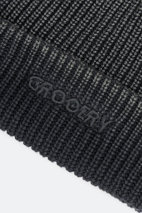 GROCERY CP-008 ACID WASHED BEANIE/ BLACK - GROGROCERY