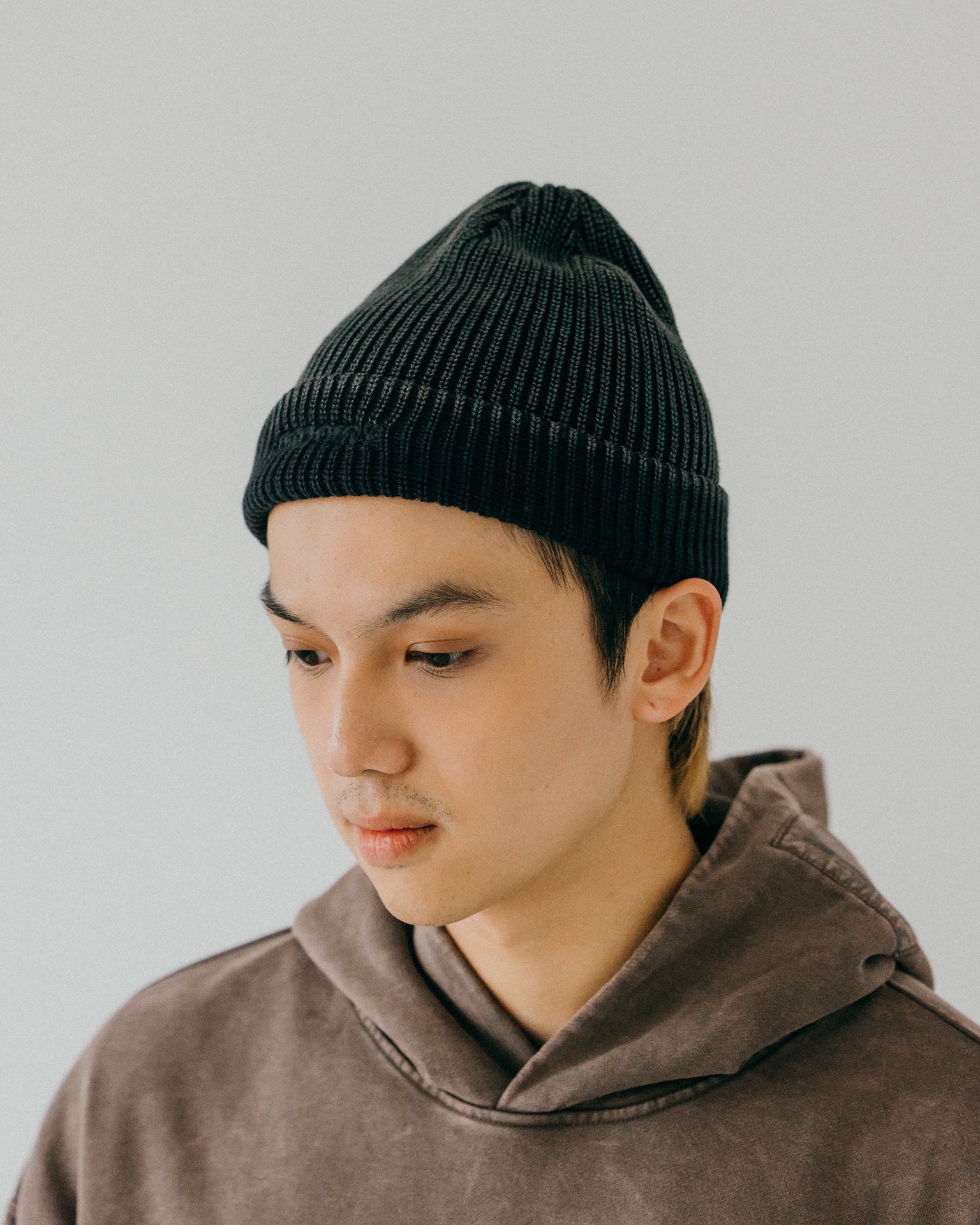GROCERY CP-008 ACID WASHED BEANIE/ BLACK - GROGROCERY