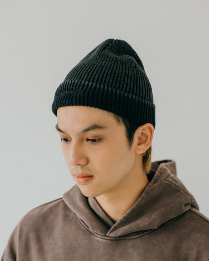 GROCERY CP-008 ACID WASHED BEANIE/ BLACK - GROGROCERY