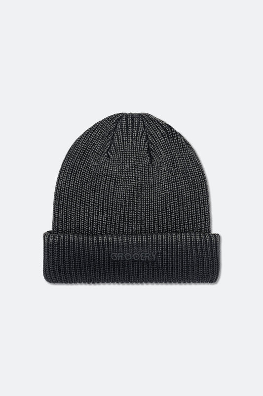 GROCERY CP-008 ACID WASHED BEANIE/ BLACK - GROGROCERY