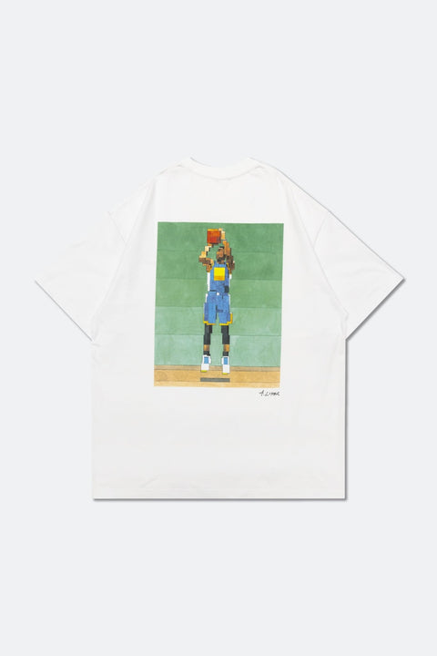 GROCERY CURRY TEE BY ADAM LISTER/ WHITE - GROGROCERY